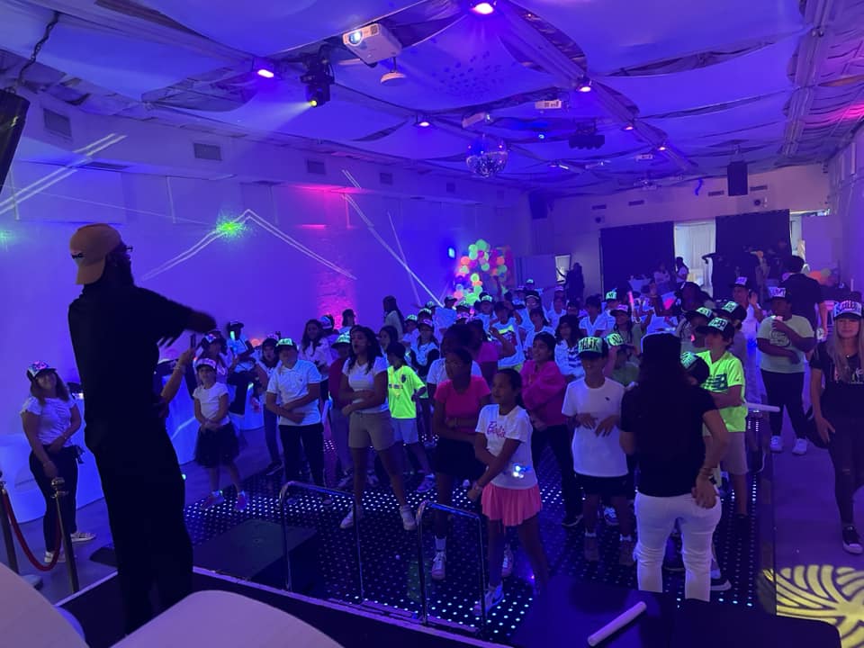 Professional DJ at a Miami mitzvah celebration at The 305 Club